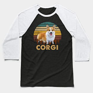 Corgi Love Fashionable Tee Celebrating the Affection for Welsh Corgis Baseball T-Shirt